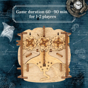 Cluebox Megabox - Escape Room in a Box. Captain Nemos Nautilus