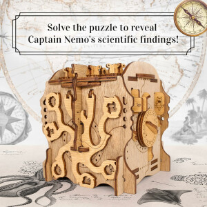 Cluebox Megabox - Escape Room in a Box. Captain Nemos Nautilus