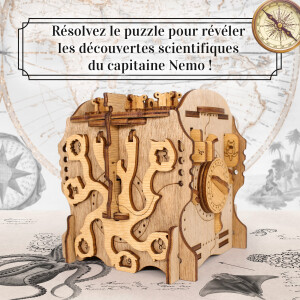 Cluebox Megabox - Escape Room in a Box. Captain Nemos Nautilus
