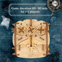 Cluebox Megabox - Escape Room in a Box. Captain Nemos Nautilus