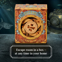 Cluebox Megabox - Escape Room in a Box. Captain Nemos Nautilus
