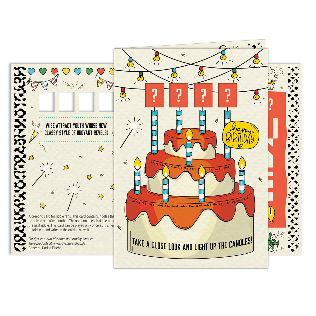 "Happy Birthday" Escape Greeti box