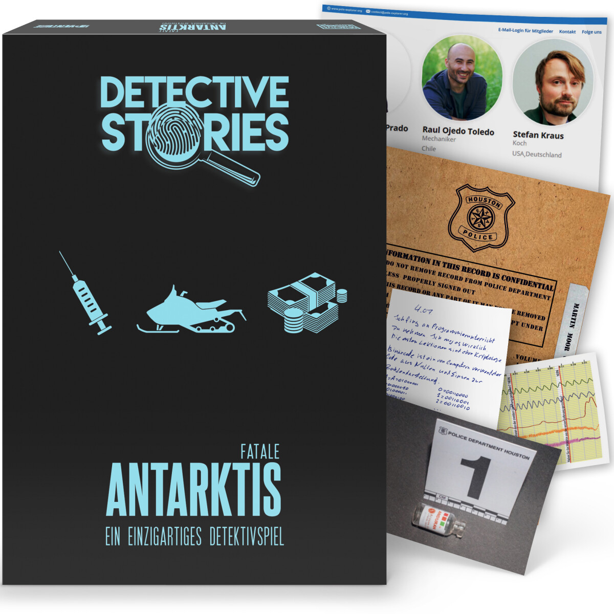 Detective Stories. Fall 2 - Antarktis Fa box
