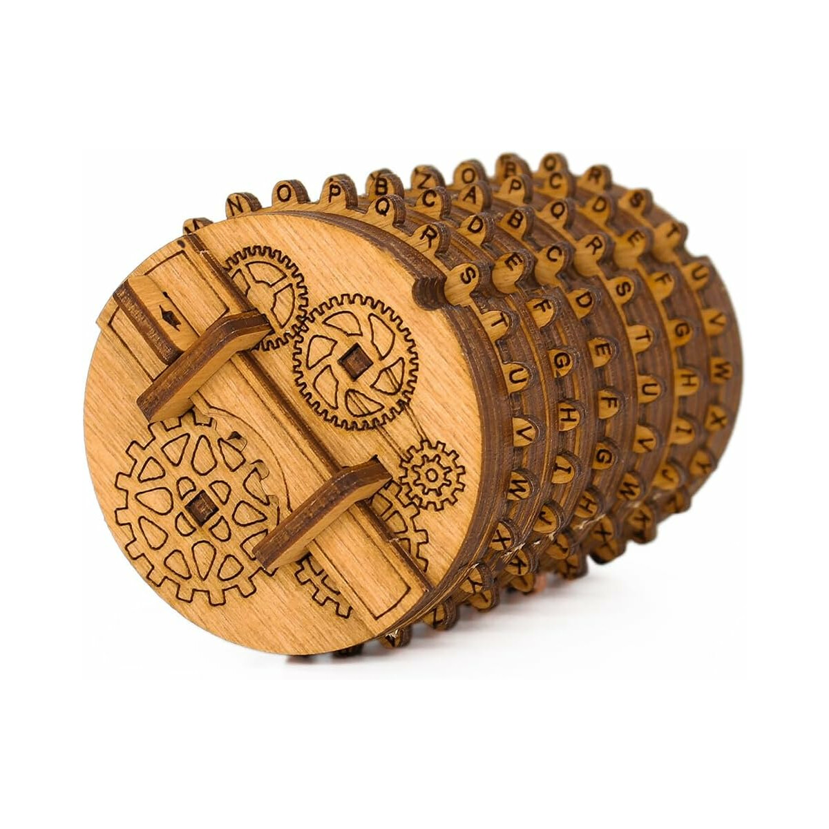 Kryptos - Cryptex Wooden Kit box