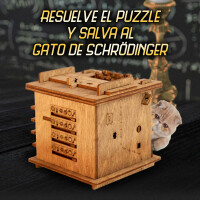 Cluebox Megabox - Escape Room in a box. Schrödingers Cat